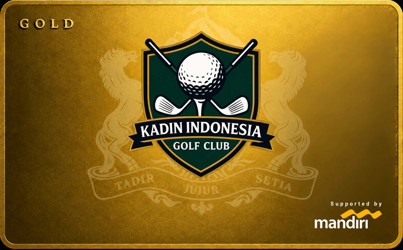 Kartu member Gold